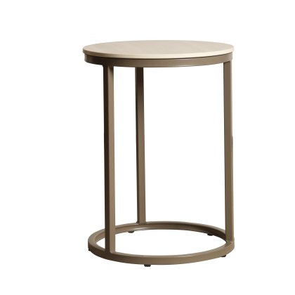 Yale Latte Round End Table