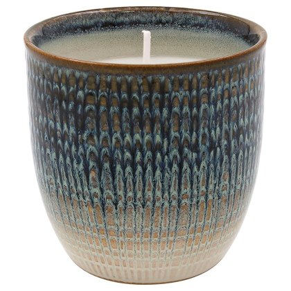 Shudehill Elements Weave Small Candle Green Shudehill Elements Weave Small Candle Green