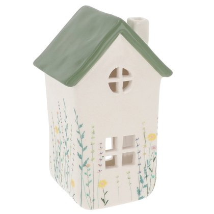 Shudehill Meadow House Tealight Small Teal Shudehill Meadow House Tealight Small Teal