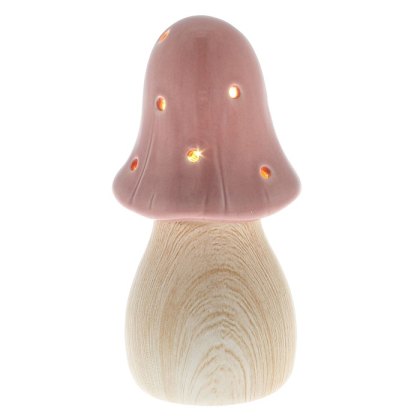 Shudehill Mushroom Glow Lamp Pink Shudehill Mushroom Glow Lamp Pink