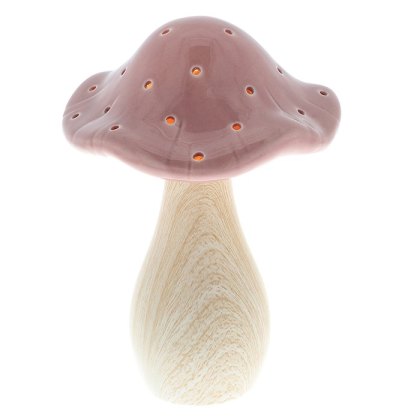 Shudehill Mushroom Glow Lamp Pink