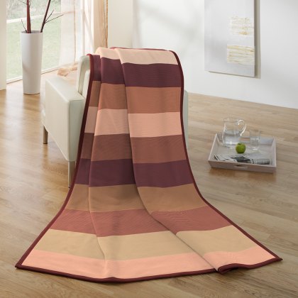 Thermosoft multicoloured check throw new arrivals