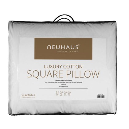 Neuhaus Luxury Cotton Square Pillow