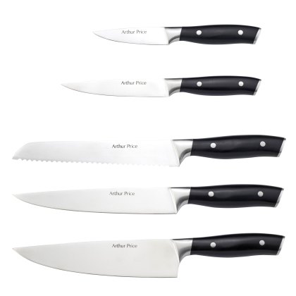 Arthur Price Acacia Square 6 Piece Knife Block