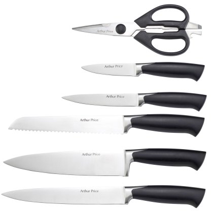 Arthur Price Acacia 7 Piece Knife Block