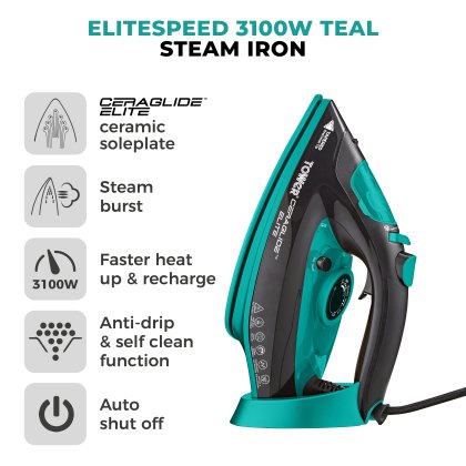Tower Ceraglide 3100w Steam Iron