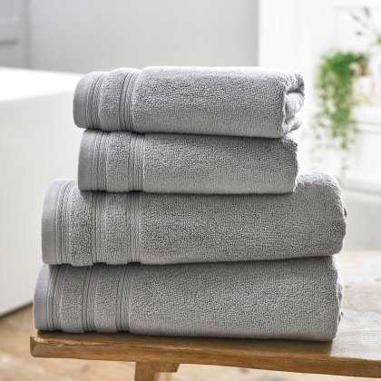 The Lyndon Company Oasis Dark Grey Towels