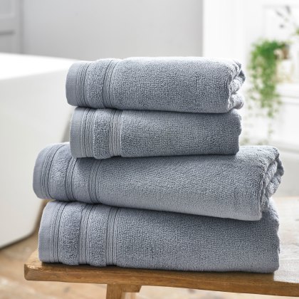 The Lyndon Company Oasis Dark Blue Towels