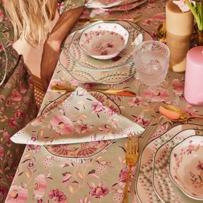 Cath Kidston Friendship Gardens Tablecloth