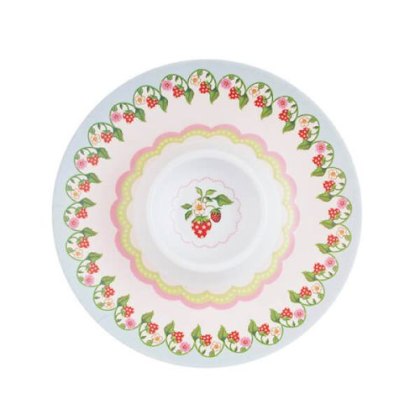 Cath Kidston Strawberry Melamine Chip and Dip