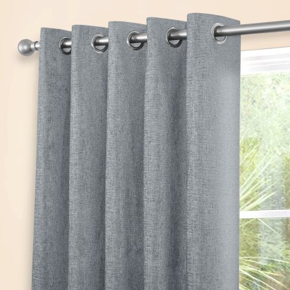 Sundour Amberley Nickel Eyelet Door Curtain Sundour Amberley Nickel Eyelet Door Curtain
