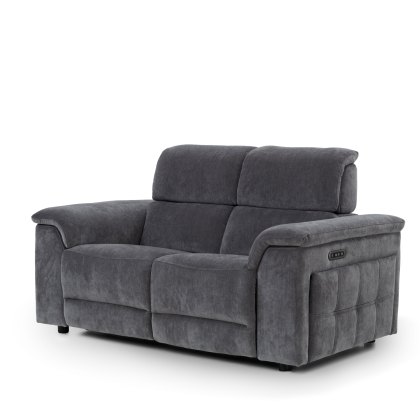 Drake 2 Seater Power Recliner Sofa with Head Tilt