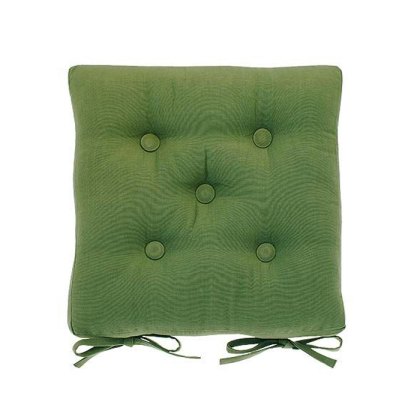 Walton & Co Dark Olive Seat Pad and Ties Walton & Co Dark Olive Seat Pad and Ties