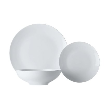 Maxwell & Williams White Basics 12 Piece Coupe Dinner Set