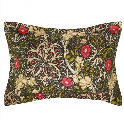 Morris & Co Seaweed Black Duvet Cover Set