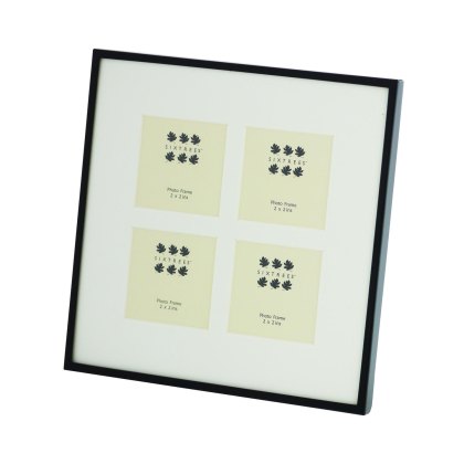 Sixtrees Park Lane Black Collage Photo Frame