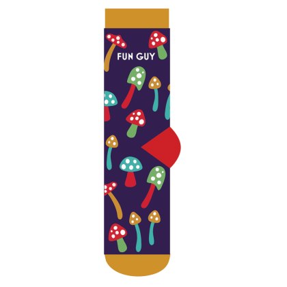 Otter House Fun-Guy Socks Otter House Fun-Guy Socks