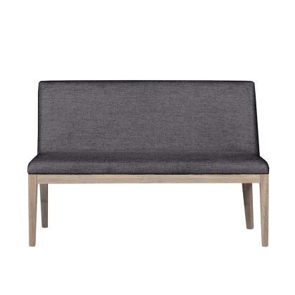 Falun Dark Grey Short Bench