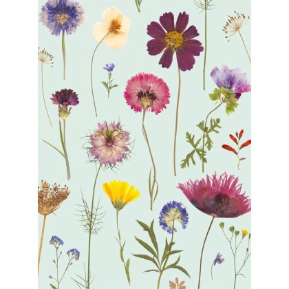 Mint Bloom Pack of 8 Blank Notecards