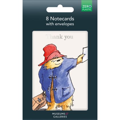 Paddington Pack of 8 Thank You Notecards