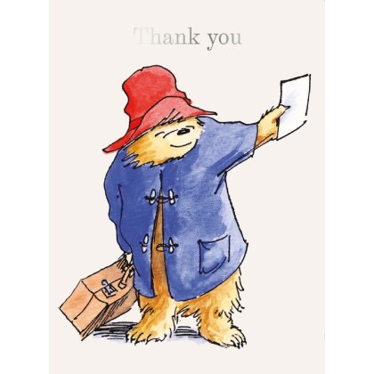 Paddington Pack of 8 Thank You Notecards