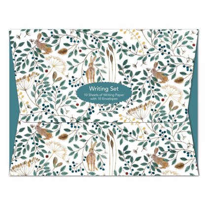 Hares and Berries Writing Set