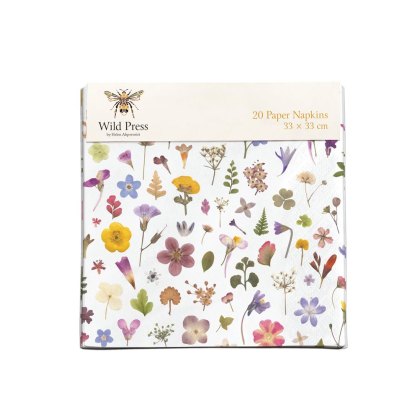 Flower Meadow 20 Pack of Paper Napkins Flower Meadow 20 Pack of Paper Napkins