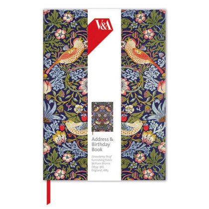 Strawberry Thief Address and Birthday Book