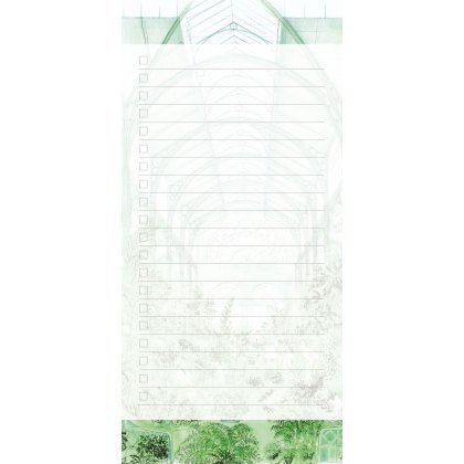 Flower Market Magnetic Notepad