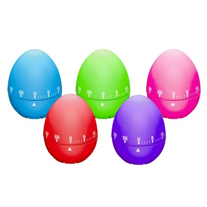 Colourworks Soft Touch Egg Timer Assorted Colourworks Soft Touch Egg Timer Assorted