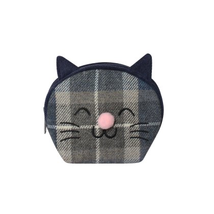 Earth Squared Tweed Cat Purse Humbie Earth Squared Tweed Cat Purse Humbie