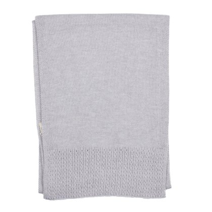 Zelly Grey Cable Scarf Zelly Grey Cable Scarf