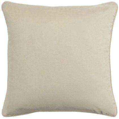 Paoletti Avenue Ivory Velvet Jacquard Cushion