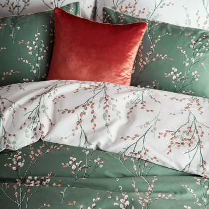 Laura Ashley Pussy Willow Fern Duvet Cover Set