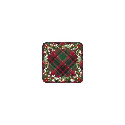 Denby Noel Tartan Set of 6 Coasters Denby Noel Tartan Set of 6 Coasters