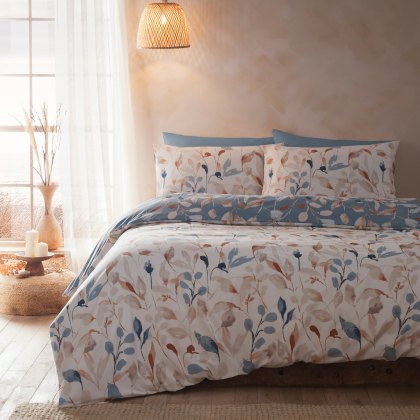 Drift Home Blue Anya Duvet Cover Set Double