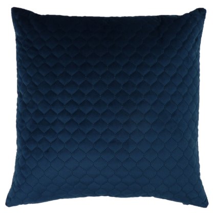 Norfolk & Co Epsom Midnight Quilted Velvet Cushion