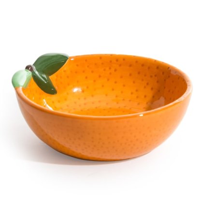 McGowan Rutherford Ceramic Orange Storage Bowl McGowan Rutherford Ceramic Orange Storage Bowl