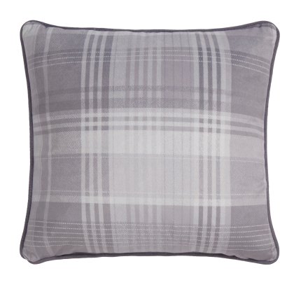 D&D Lodge Forest Animals Filled Cushion Grey