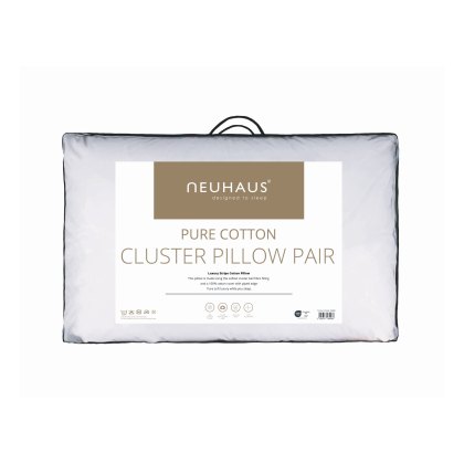 Neuhaus Pure Cotton Cluster Pillow Pair Neuhaus Pure Cotton Cluster Pillow Pair