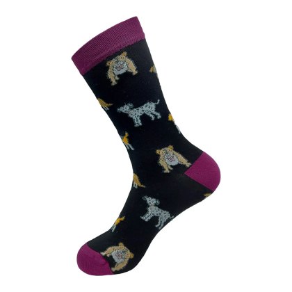 Eco Chic Black Dog Eco-Friendly Bamboo Socks Eco Chic Black Dog Eco-Friendly Bamboo Socks