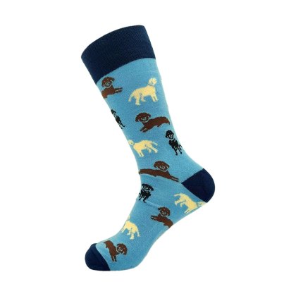 Eco Chic Blue Labrador Eco-Friendly Bamboo Socks Eco Chic Blue Labrador Eco-Friendly Bamboo Socks