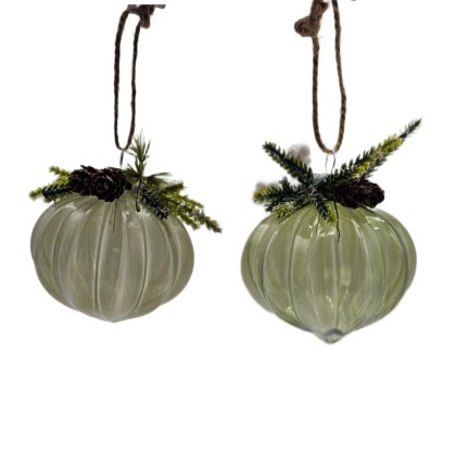 Kaemingk Pinecone Glass Bauble Kaemingk Pinecone Glass Bauble
