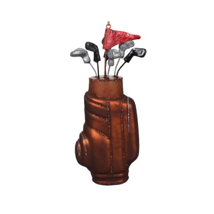 Kaemingk Golf clubs Glass Bauble Kaemingk Golf clubs Glass Bauble