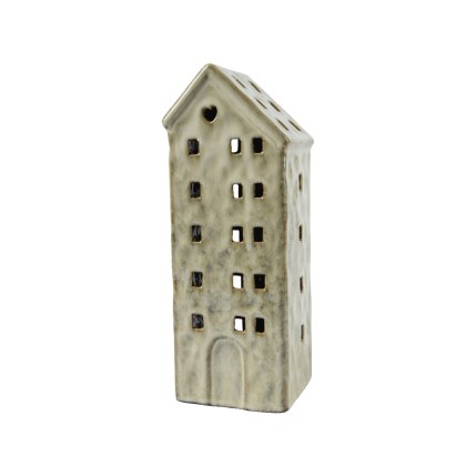 Kaemingk Natural Porcelain House Medium Kaemingk Natural Porcelain House Medium