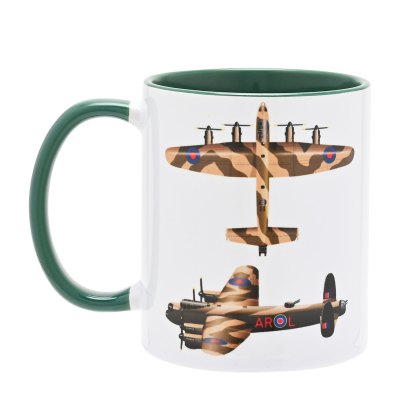 Widdop RAF Printed Mug Lancaster Widdop RAF Printed Mug Lancaster