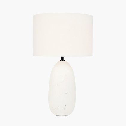 Pacific Erika White Vintage Textured Ceramic Table Lamp Pacific Erika White Vintage Textured Ceramic Table Lamp