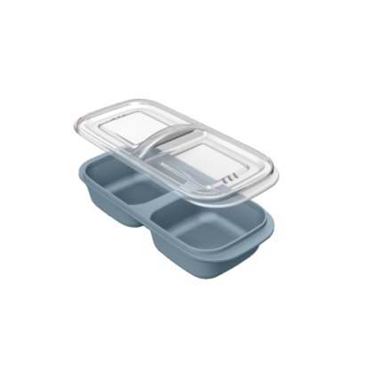 Just The Thing Microwave 2 Compartment Container 1.4L Just The Thing Microwave 2 Compartment Container 1.4L
