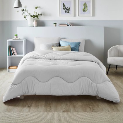 Night Lark 10.5 Tog Coverless Cloud Grey Duvet Single Night Lark 10.5 Tog Coverless Cloud Grey Duvet Single