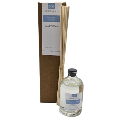 Norfolk & Co 100ml Reed Diffuser Bluebell Woods Norfolk & Co 100ml Reed Diffuser Bluebell Woods